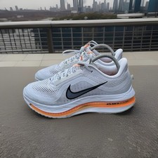 Nike Pegasus Premium Airscape Football Grey Total Orange HQ2592-002 Men’s Size 8