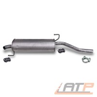 EndschalldÄMpfer Endtopf ESD FÜR Fiat Punto Grande Punto 199 +Evo 1.2 BJ AB 05