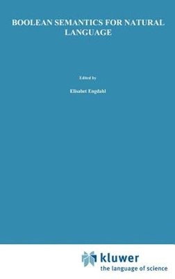 Boolean Semantics for Natural Language by Edward L Keenan: New