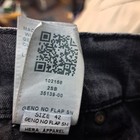 True Religion Geno Jeans Mens Black Relaxed Slim Denim Sz 42 X 30 — photo 6