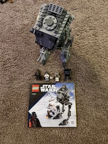 LEGO Star Wars Hoth AT-ST (75322) W/ Minifigures & Instructions Great Conditions