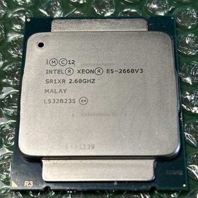 Intel Xeon E5-2660 V3 LGA2011-3 10Core 2.6GHz SR1XR 25MB CPU Processor 2660V3