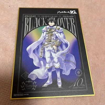 Black Clover Exhibition Bonus Shikishi
