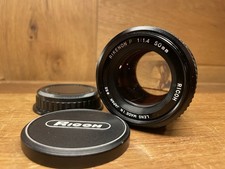 Rare : Mint RICOH Rikenon P 50mm F/1.4 Standard Lens PK Mount From Japan