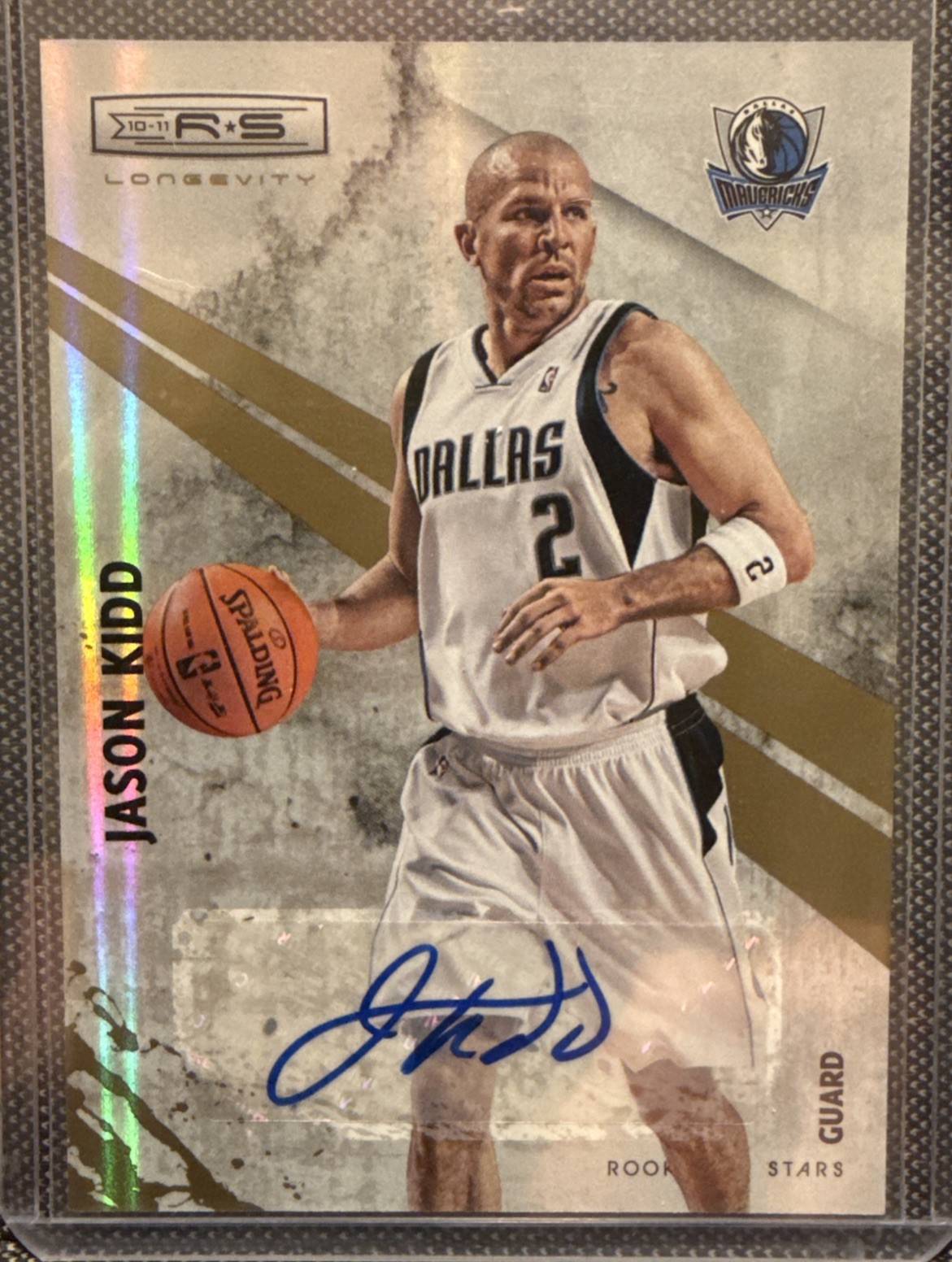 2010-11 Panini Rookies & Stars Longevity - Jason Kidd #51 Signatures /25 (AU)
