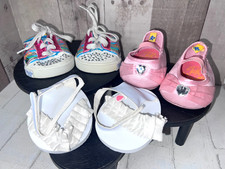 Build A Bear Workshop Shoe Lot of 3 Skechers With Rhinestones 2010-2017