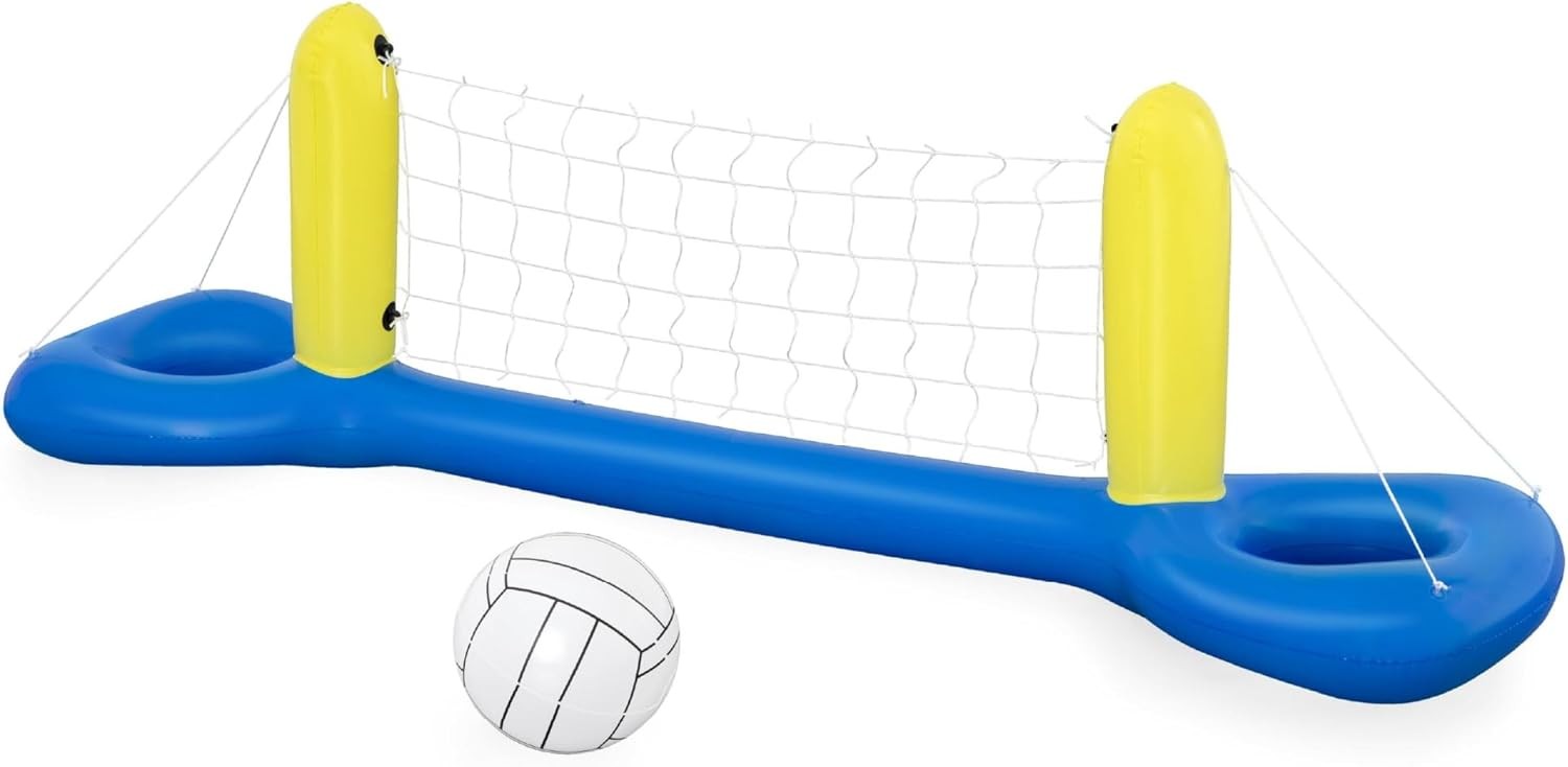 Bestway Inflatable Volleyball | Swimming Pool Toy, Complete Volleyball Set, Inf