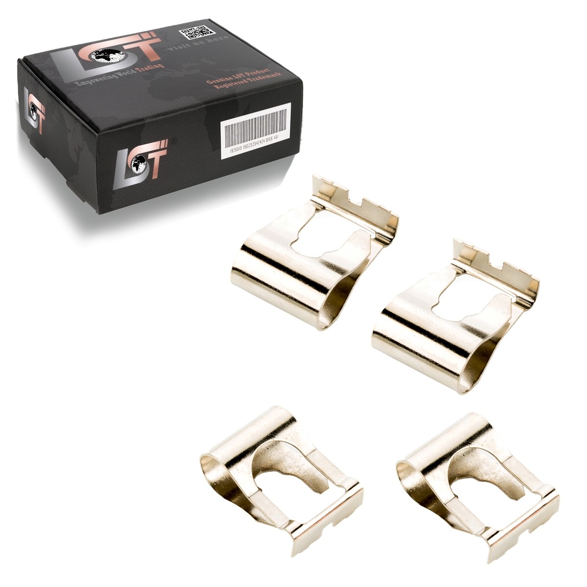 4X Wiper Linkage Repair Set Clamp Ø 9.5-14 Mm For Seat