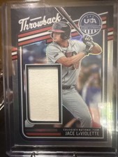 2026 Panini Usa Baseball Stars And Stripes Throwback Jace Laviolette Prizm