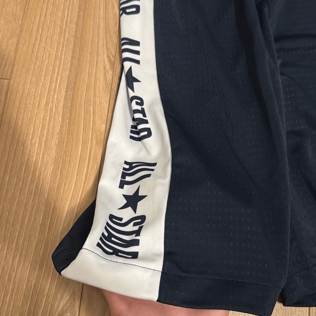 Converse boys basketball black shorts size large thumbnail 2