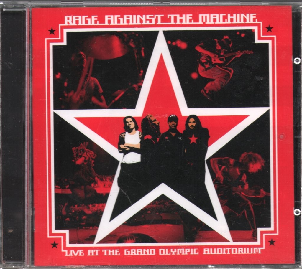 Rage Against the Machine Live At the Grand Olympic Auditorium CD Europe Epic