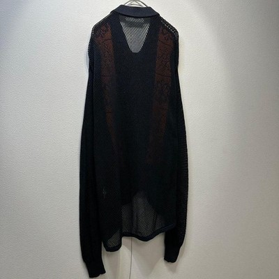 TOGA VIRILIS ARCHIVES Embroidered design mesh cardigan | eBay