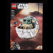 LEGO Star Wars The Mandalorian Grogu With Hover Pram 75403 New Sealed Creases