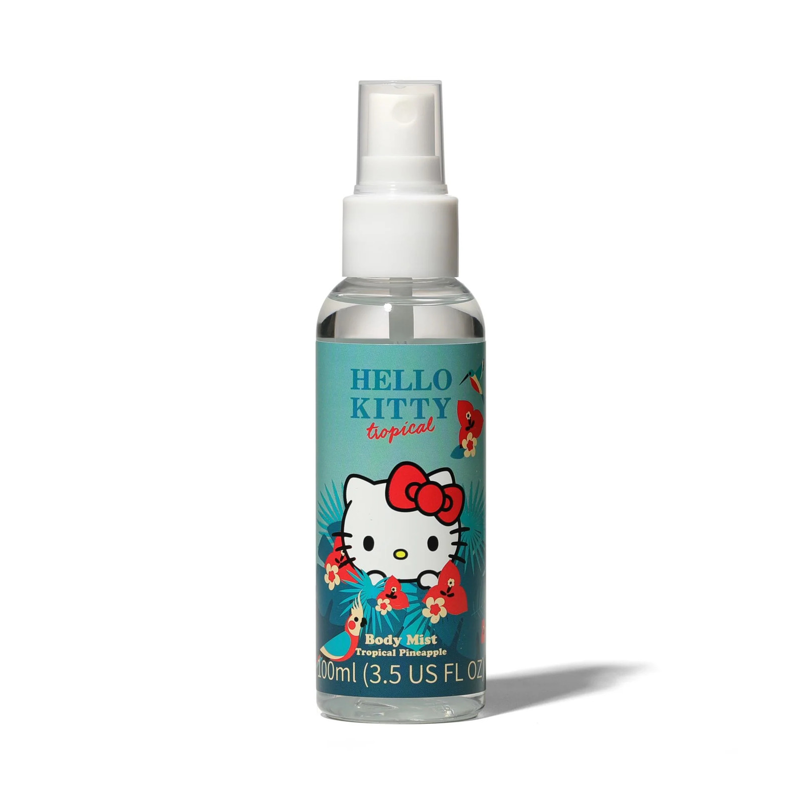 Hello Kitty Unisex Green Seasons Body Mist – Tropical Pineapple Scent, 100Ml In - Image 2