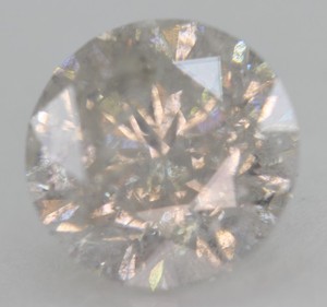 Certified 3.16 Carat H Color Round Brilliant Natural EARTH MINED Diamond 9.17mm