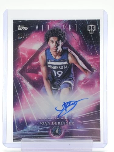 JOAN BERINGER 2025-26 TOPPS MIDNIGHT DARK MATTER ROOKIE AUTO SUMMER /50 Q6992