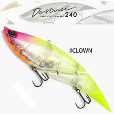 Da Vinci Crown 240mm Hard Big Bait Lure, 4oz, Fishing Equipment