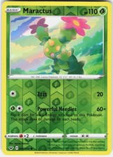 MARACTUS 007/202 COMMON SWORD & SHIELD POKEMON REVERSE HOLO NM