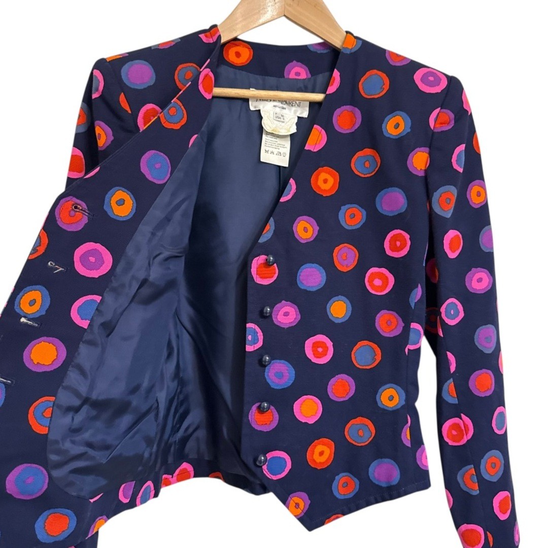 Yves Saint Laurent vintage jacket and skirt, matching set, 34, purple Women USED thumbnail 4