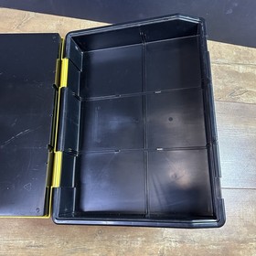 1994 - LEGO: Technic Black & Yellow Storage Case Nice Rare