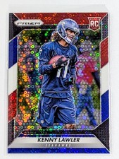 2016 Panini Prizm Red White & Blue Disco Prizm #271 Kenny Lawler RC Seahwaks