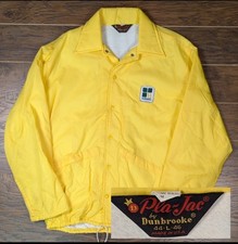 Dunbrooks Hubbard Farm Jacket Large Vintage 70's Lightweight Yellow Jacket USA