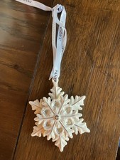 Pandora 2015 Limited Edition Snowflake Ornament MIB