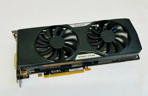 2GB EVGA GeForce GTX960 02G-P4-2966-KR GDDR5 DVI DP HDMI PCI-e Graphics Card - Picture 1 of 5