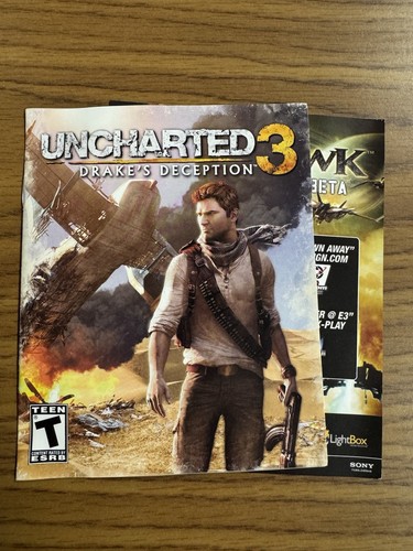 Uncharted 2 & 3: Drake's Deception (Sony PlayStation 3, 2011) PS3 Complete CIB - Picture 11 of 15