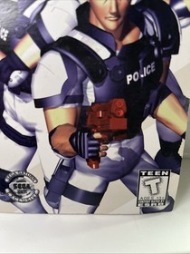 virtua cop 2 sega saturn manual only with registration card