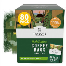 Taylors of Harrogate Coffee Bags 80 Pack