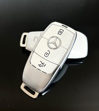 1x MERCEDES Funkschlüssel METALL Stern Gehäuse Autoschlüssel Fahrzeugschlüsse...