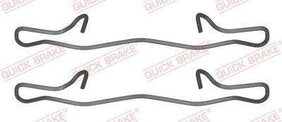 Quick Brake Zubehörsatz, Scheibenbremsbelag 109-1755 für RENAULT SAAB SEAT