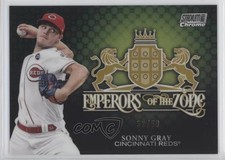 2020 Stadium Club Chrome Emperors of the Zone Gold Refractor /50 Sonny Gray uk2