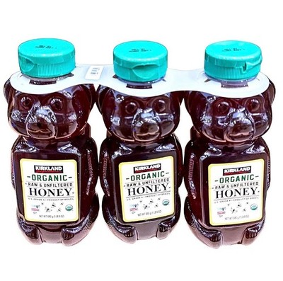 Kirkland Organic Raw Honey 24oz    Fresh Costco Stock   Exp 05/2027