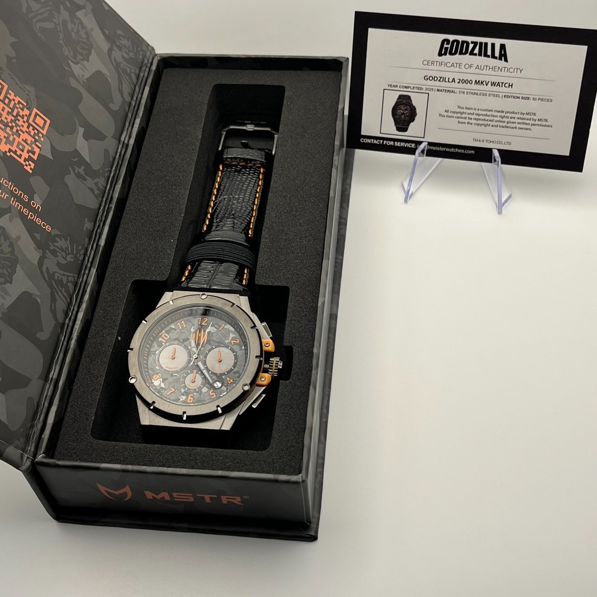 MSTR Godzilla 2000 Mk Watch SUPER RARE 05 of 50 Meister | eBay
