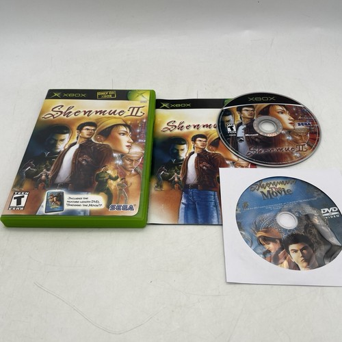 Shenmue II (Xbox) - Complete CIB w/ Manual & Bonus DVD Included