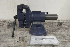 Palmgren 9629503 5 In Jaw W 4 In Max Jaw Opening Multi-Jaw Rotating Vise