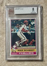 1976 TOPPS #480 MIKE SCHMIDT PHILADELPHIA PHILLIES HOF BVG 8 GOAT