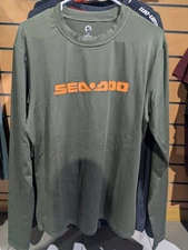 MEN'S SEA-DOO SIGNATURE LONG SLEEVE RASH GUARD SHIRT