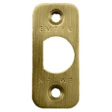 Springlatch Faceplate with Radius Corner - PB