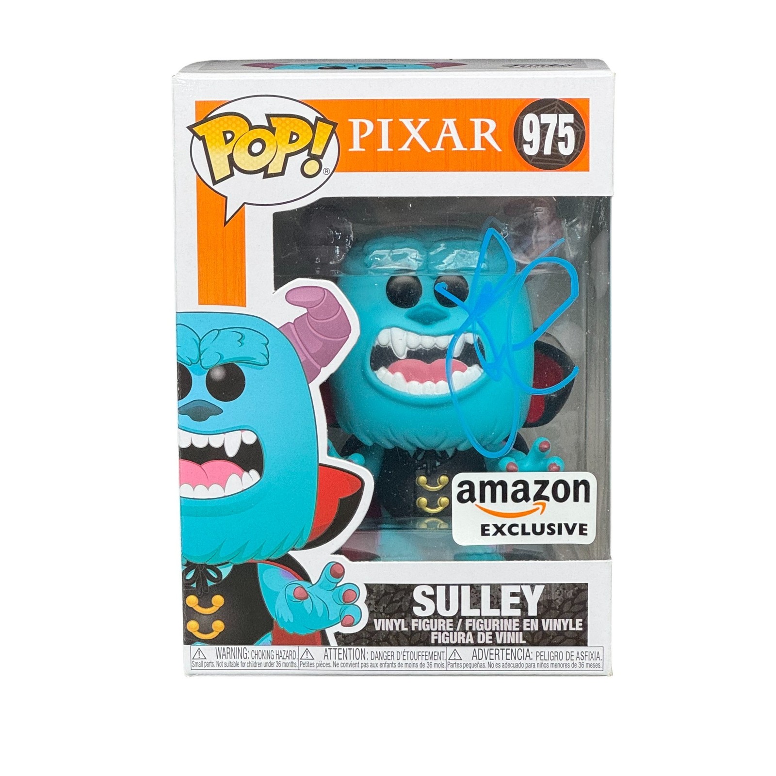 John Goodman Signed Sulley Monsters Funko Pop 975 Beckett Authentic Autograph