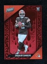 2025 Panini Black Friday Drip Red 25/75 Shedeur Sanders #BF8 1fl4