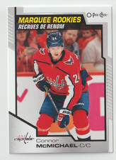 2020-21 O-Pee-Chee UD Hockey #622 Connor McMichael RC - Washington Capitals