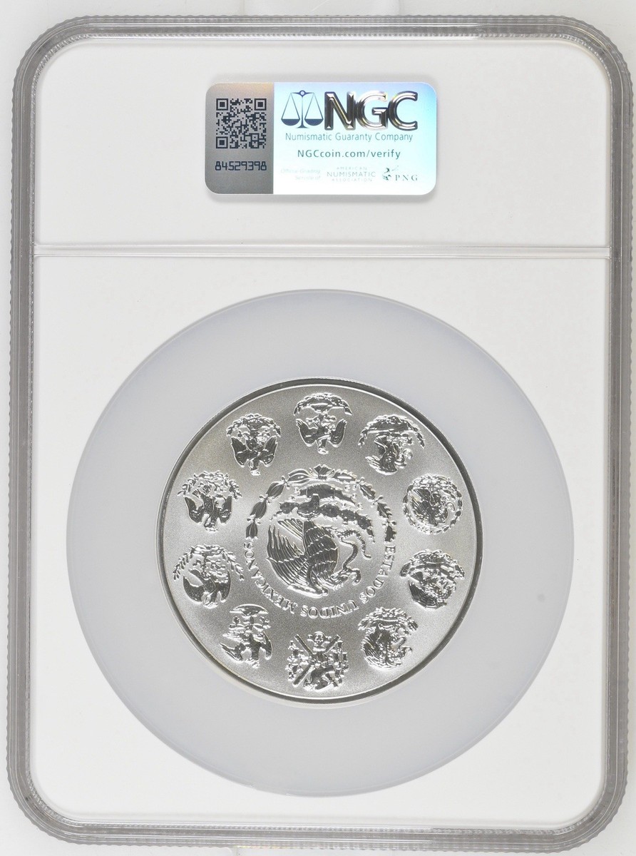 2025 Mexico 5oz Silver Reverse Proof Libertad NGC RP70 Early