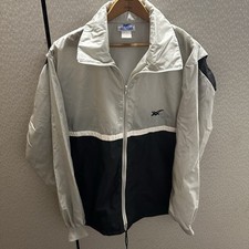 Vtg Asics Tiger Shell Suit Tracksuit Top Jacket 90s Sportswear Windbreaker XL