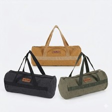 Multifunction Canvas Tool Bag Roll up Tool Bag Organizer Fitments Tool Tote Bag