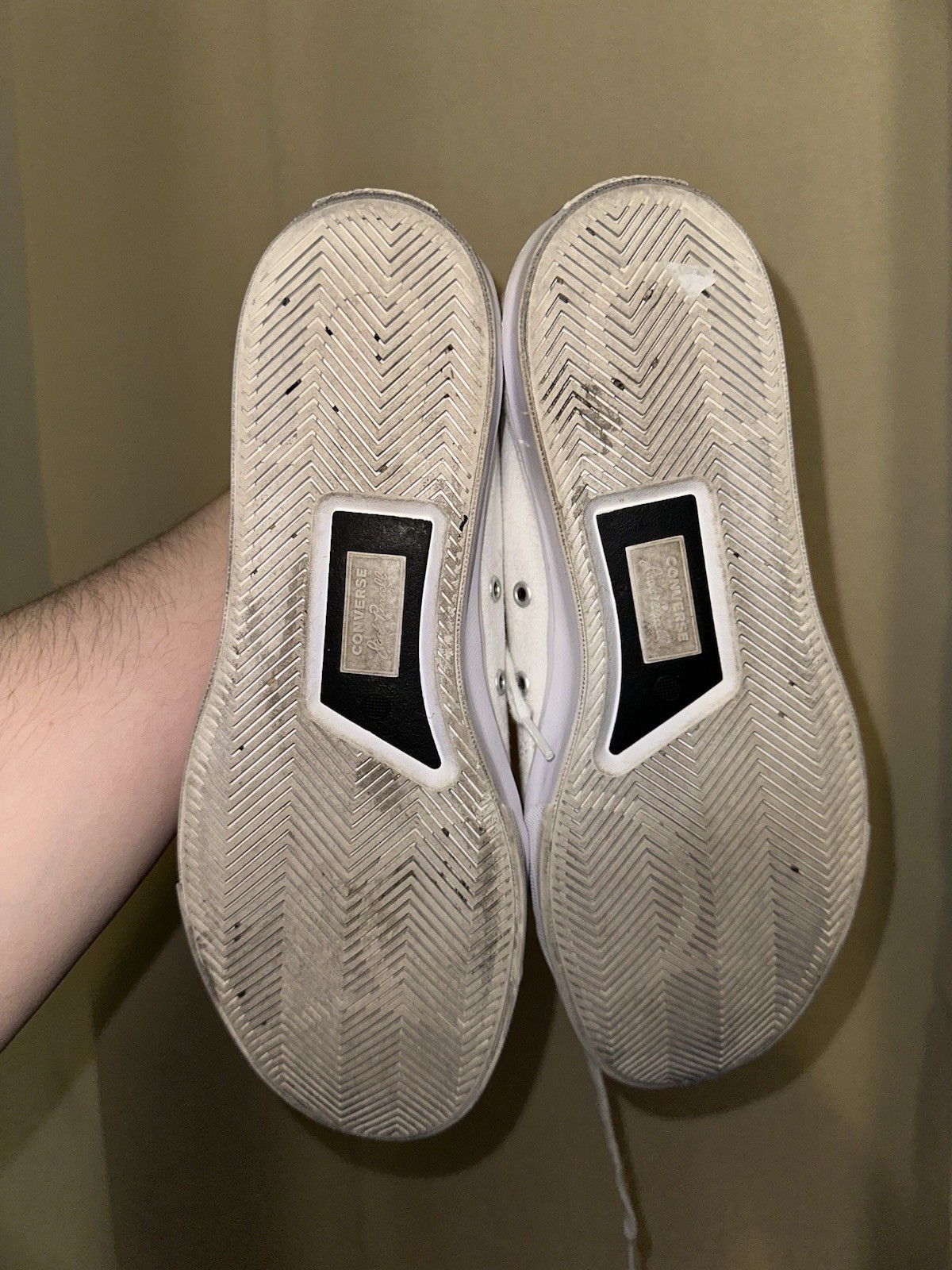 white Converse Jack Purcell low top canvas sneakers women’s size 10.5 thumbnail 7