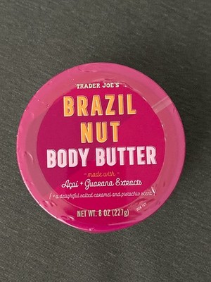 Neu!! Trader Joe's - Brazil Nut Body Butter - NET WT. 8 OZ (227g)