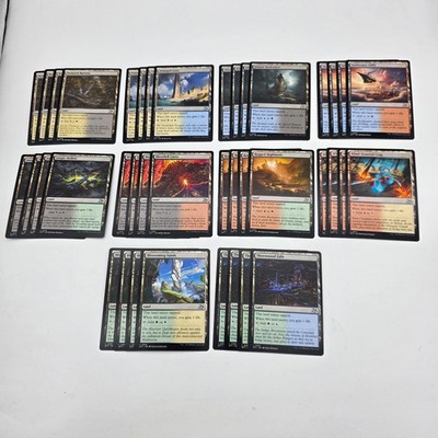 40 Dual Land Lot - Aetherdrift (DFT) - 4x of each - Sets - Magic MTG FTG